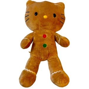❣️ BUILD-A-BEAR ❣️ EXTREMELY RARE LIMITED EDITION GINGERBREAD HELLO KITTY (NWOT)